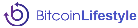 bitcoin lifestyle logotipo