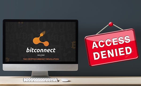 Bitconnect Accessibility Update – Glitch in the website’s service