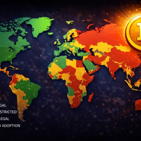 The legality of Bitcoins by Country