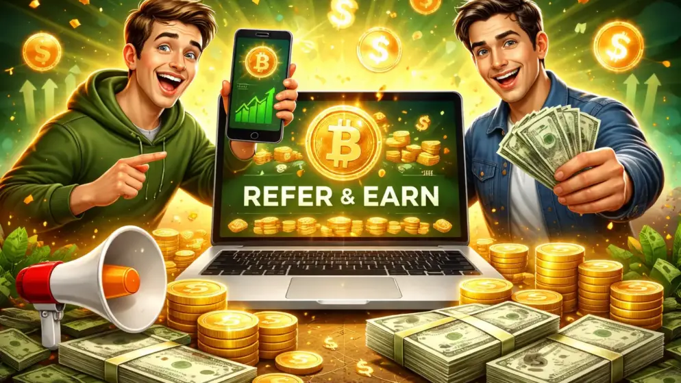 Earn Bitcoins by Referring New Members